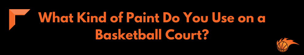 How to Paint a Basketball Court Hoops Addict